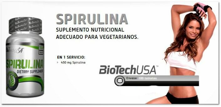 BIOTECH USA SPIRULINA 100 TABS